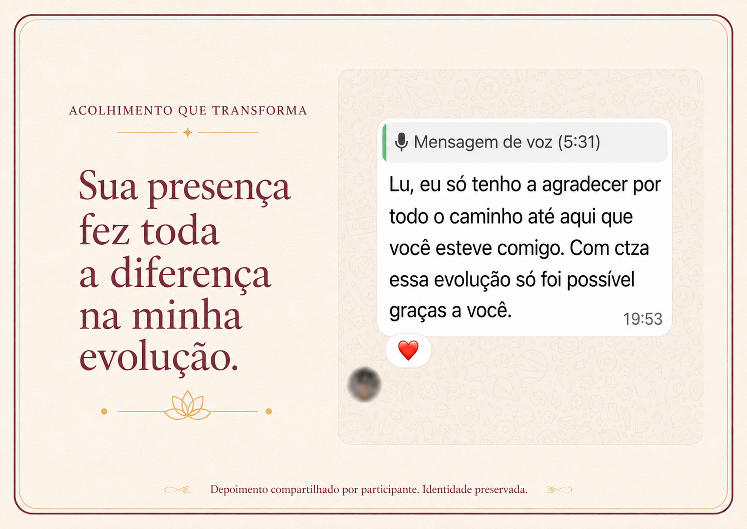 Depoimento de aluna 2