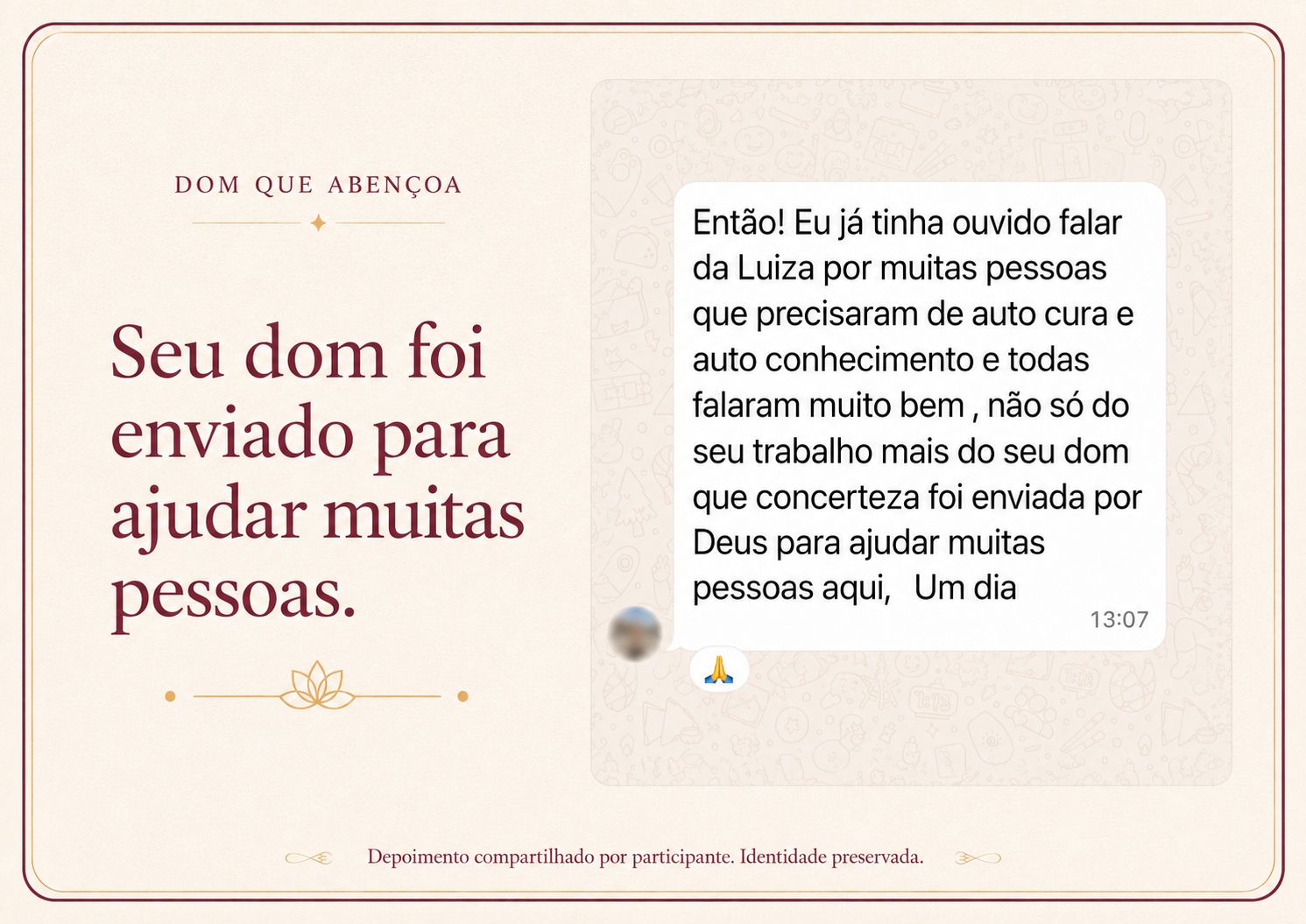 Depoimento de aluna 7