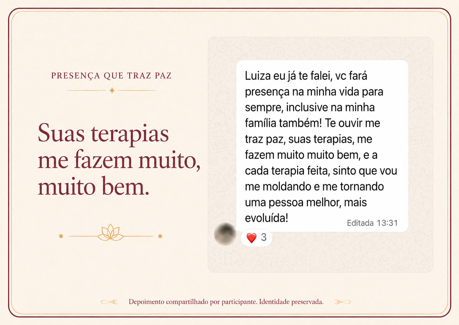 Depoimento de aluna 10